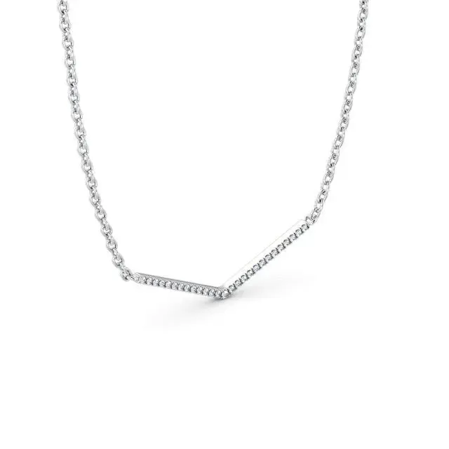 0.20CTW Round Lab Grown Diamond Necklace