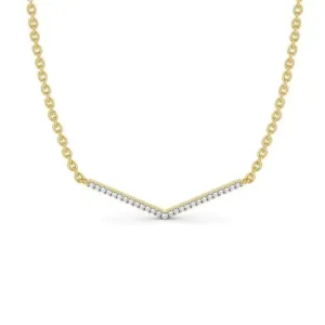 0.20CTW Round Lab Grown Diamond Necklace