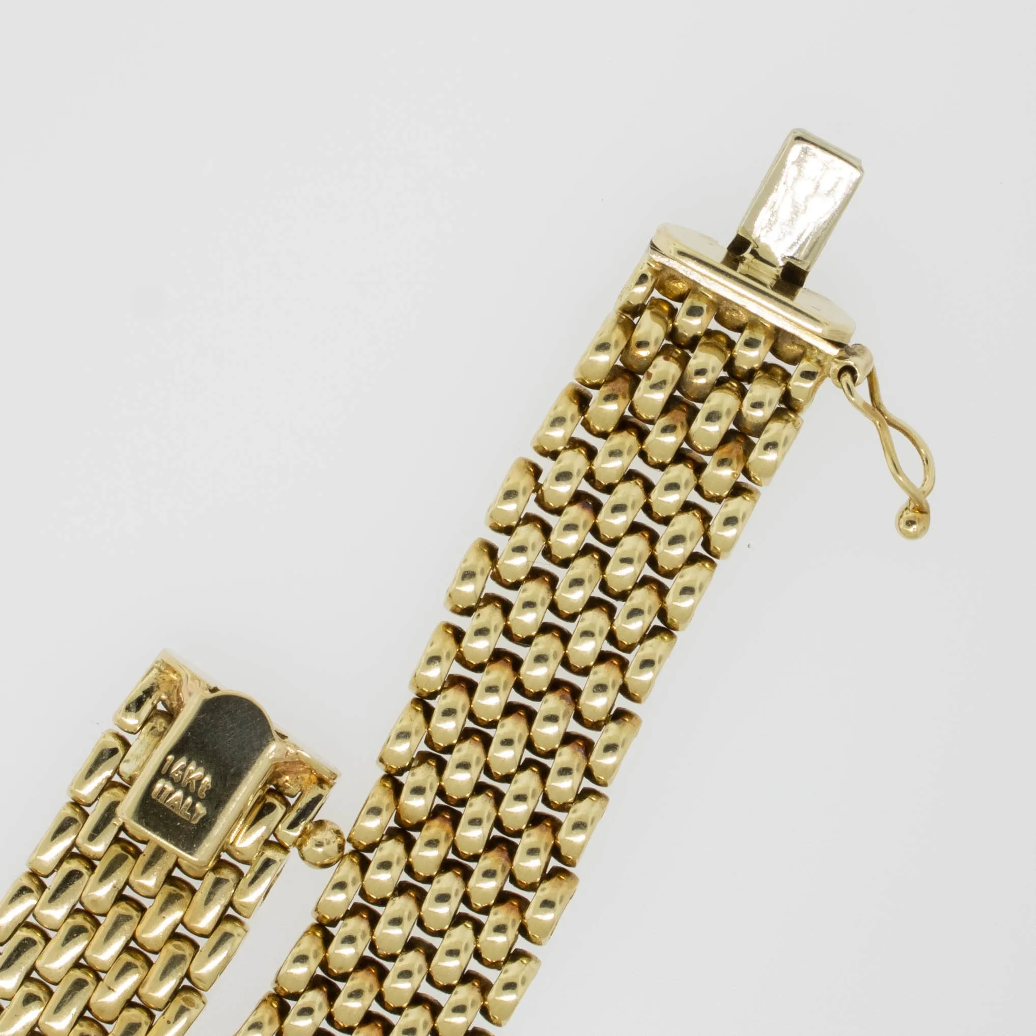 14K Yellow Gold 7.25" Bracelet feat. 1915 $2-1/2 Dollar Gold Piece (Estate)