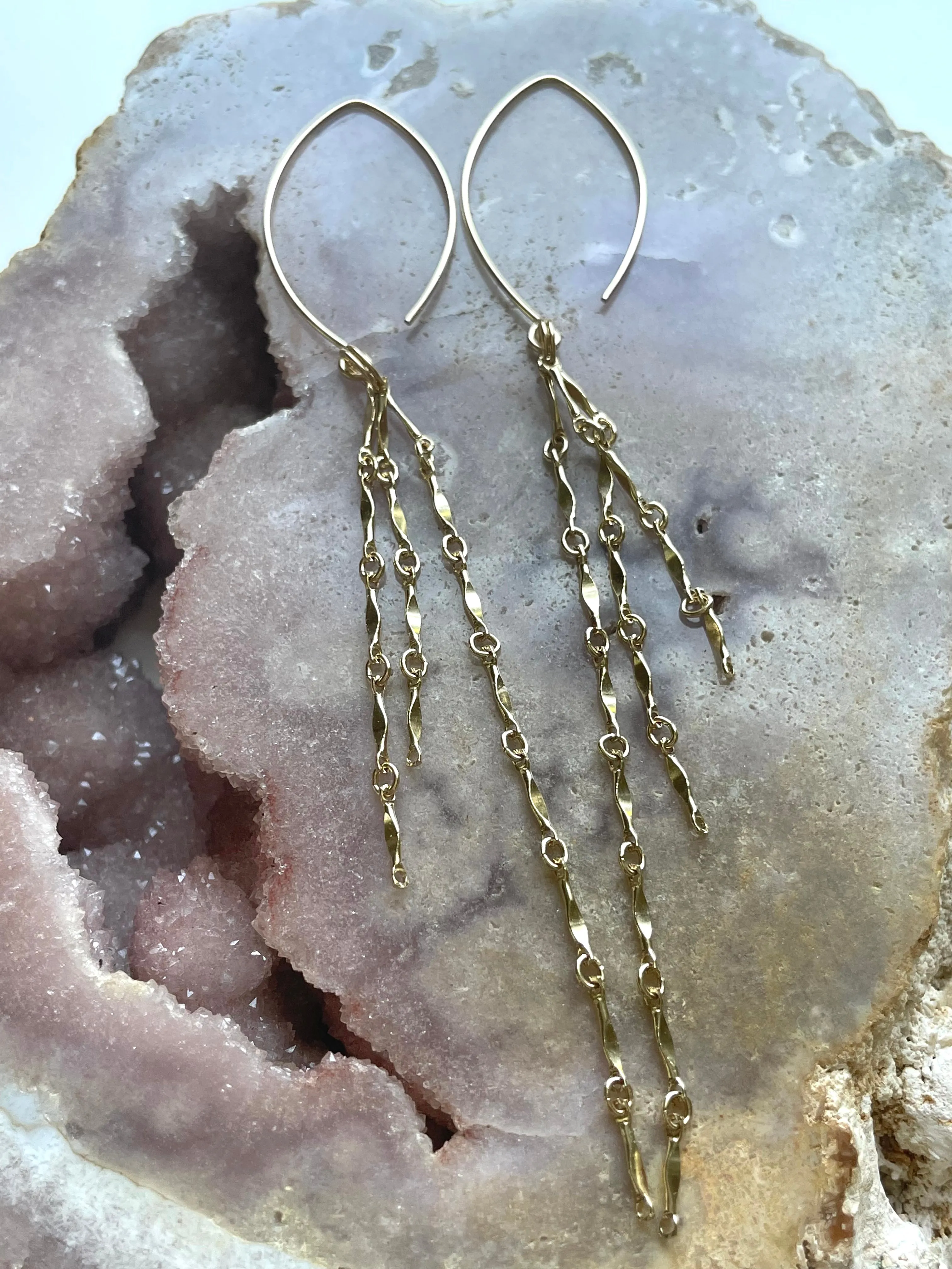 14kt Gold Filled Dangle Earrings also in sterling