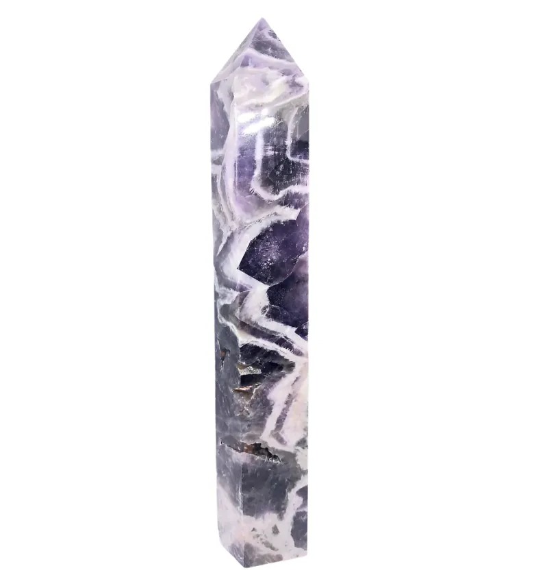 638G Dream Amethyst Crystal Tower