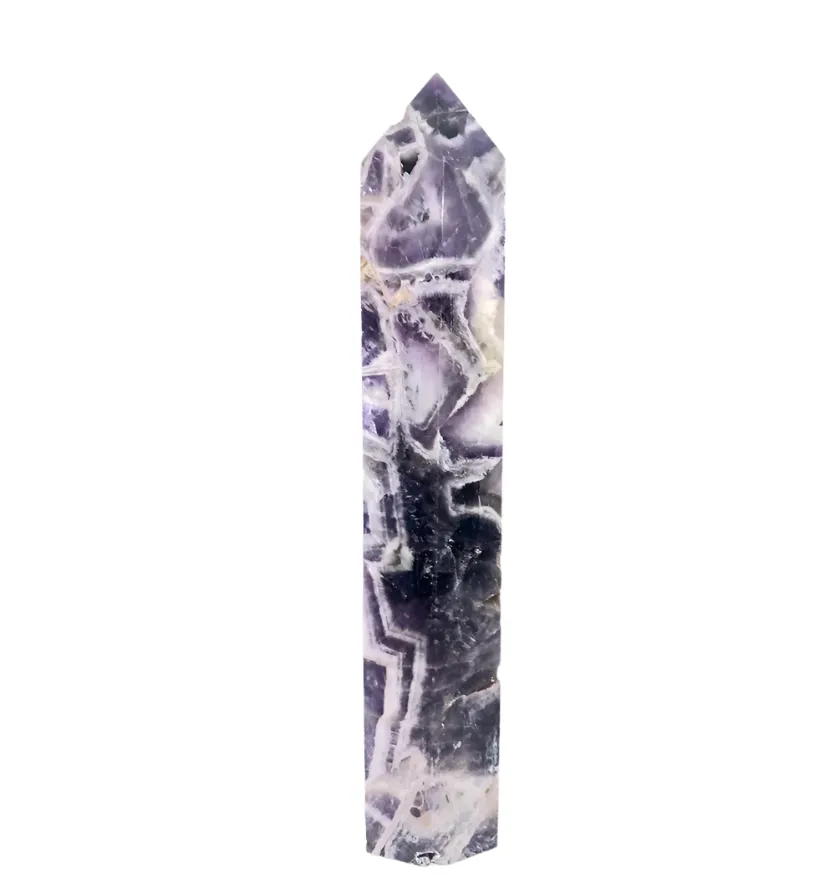 638G Dream Amethyst Crystal Tower