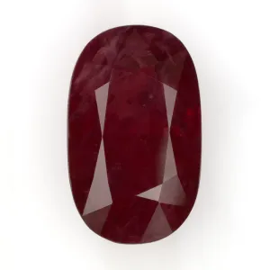 7.63ct GIA CERTIFIED OVAL SHAPE CUT RUBY RICH RED LOOSE NATURAL GEMSTONE 7.5ct