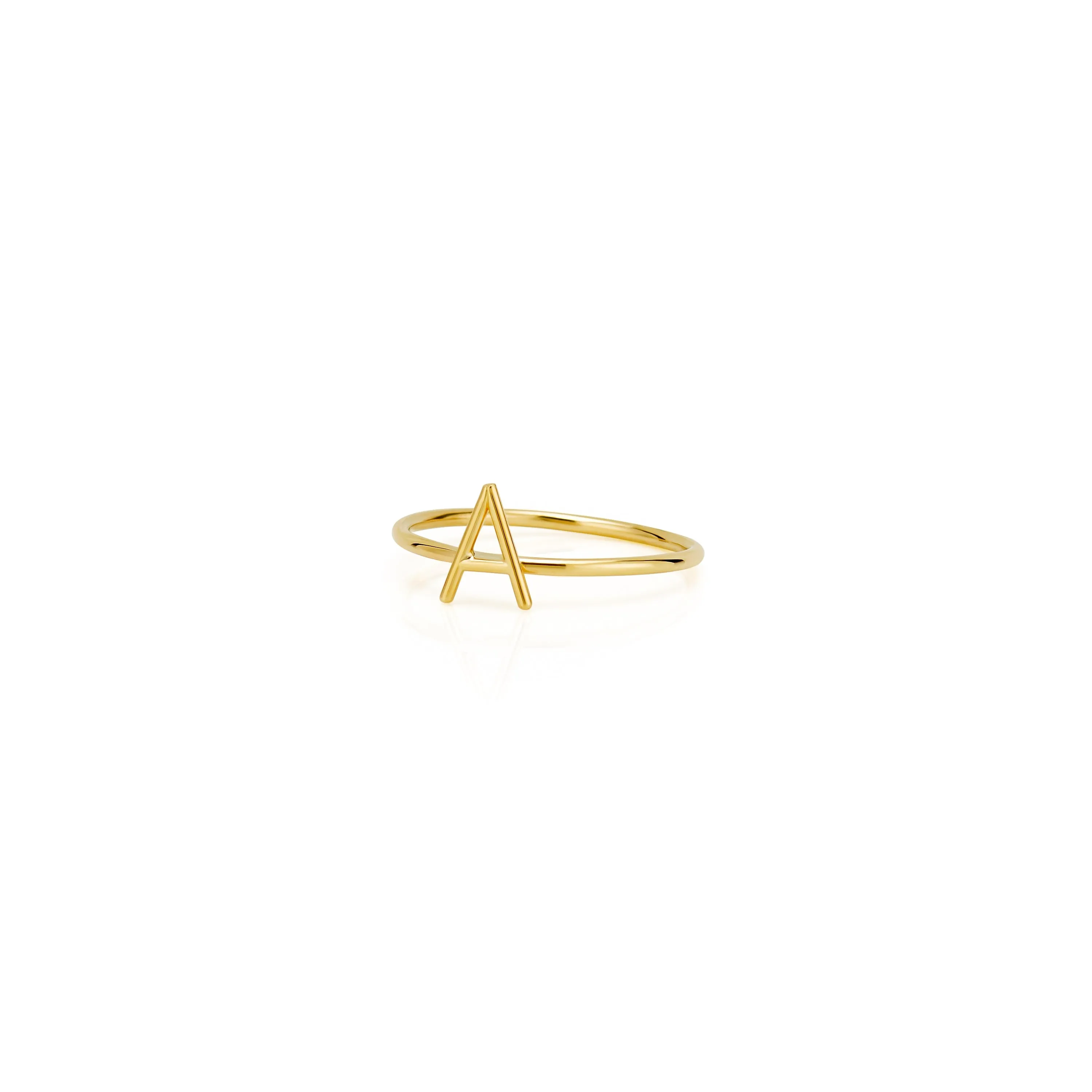 AMELIA STACKABLE INITIAL RING