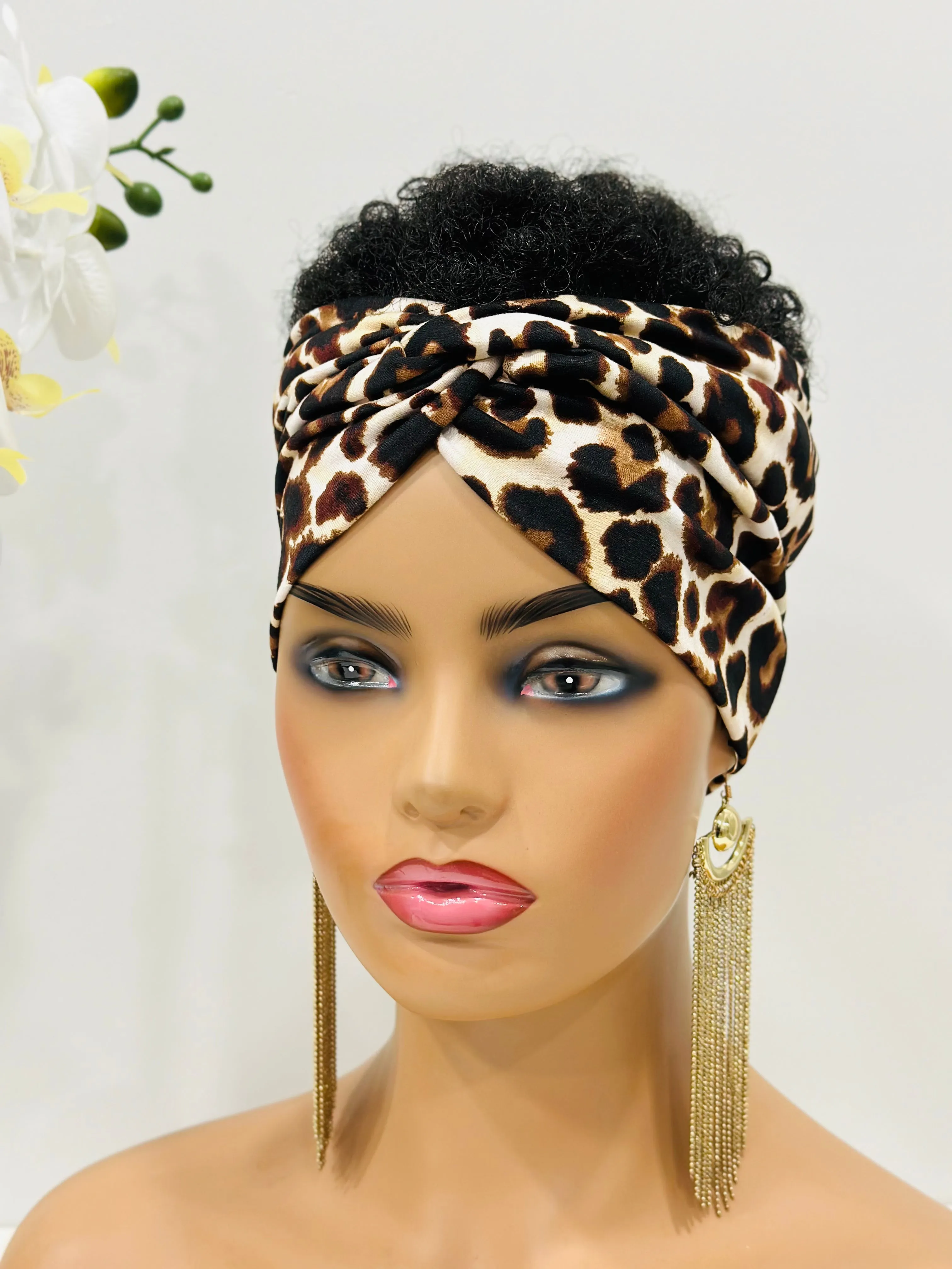 Animal Print Twist Headband