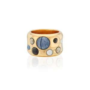 Anna Beck Limited Edition Wavy Multi-Stone Ring