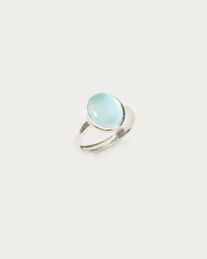 Aquamarine Ring in Silver