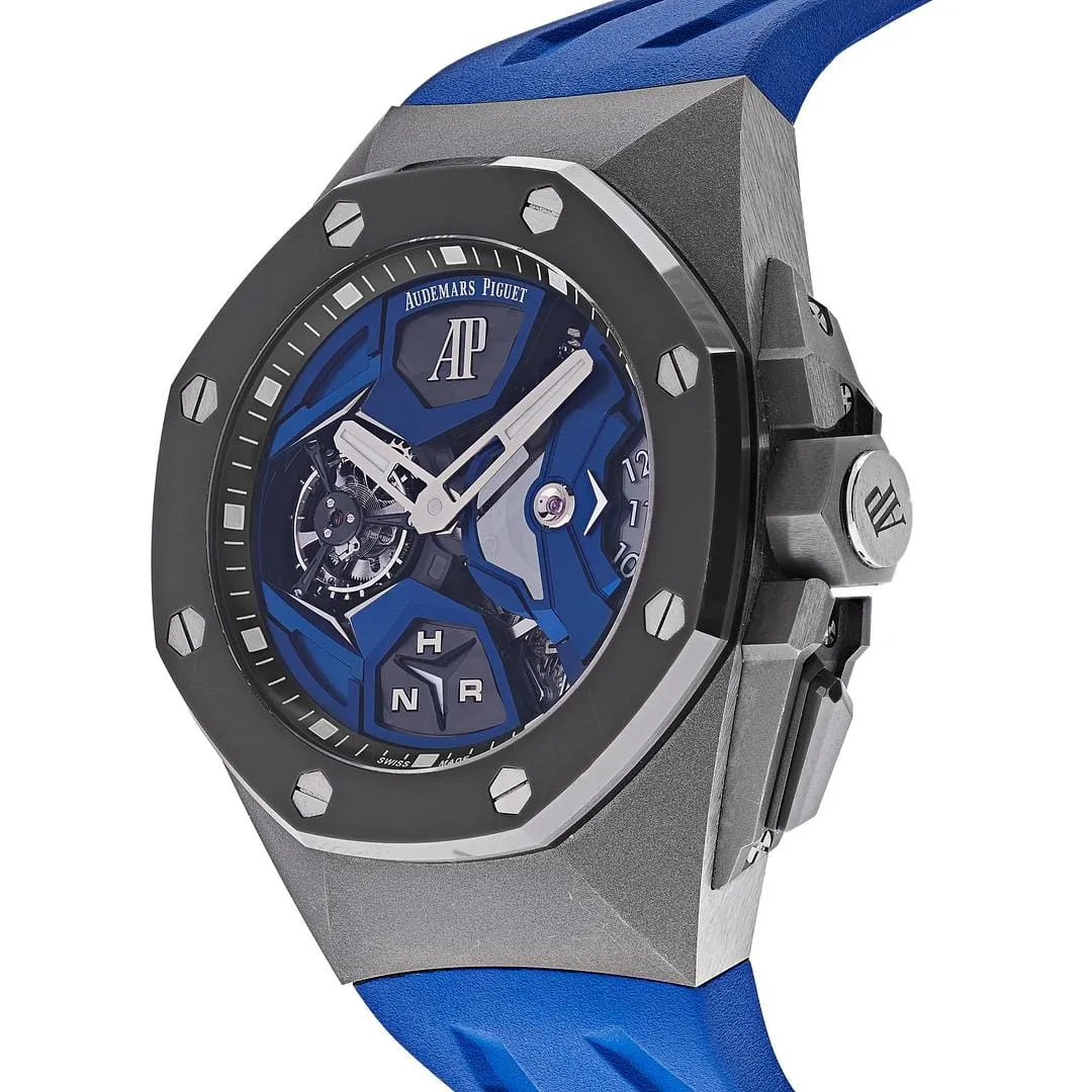 Audemars Piguet Royal Oak Concept 26589IO.OO.D030CA.01 Flying Tourbillon GMT Titanium