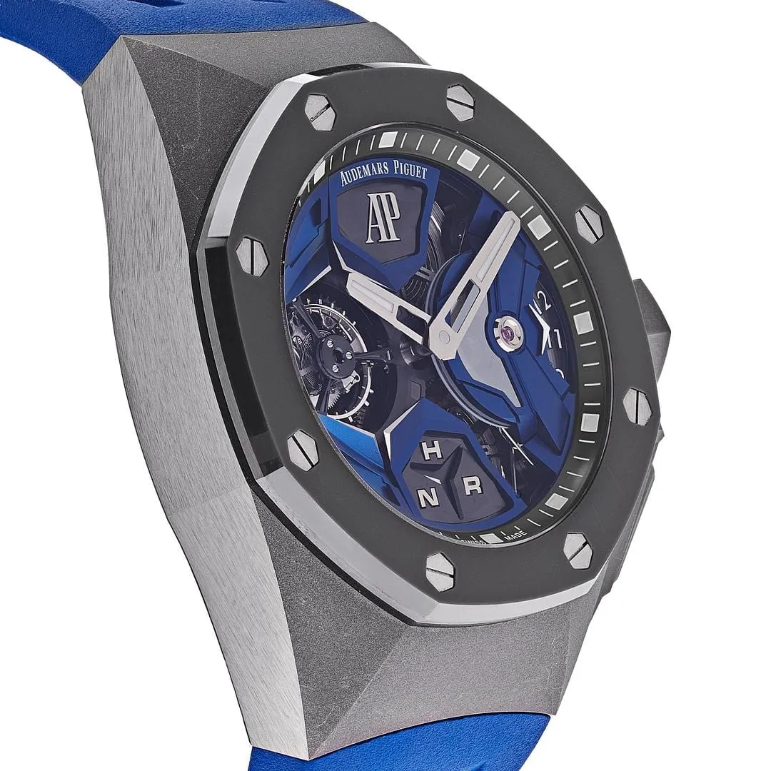 Audemars Piguet Royal Oak Concept 26589IO.OO.D030CA.01 Flying Tourbillon GMT Titanium