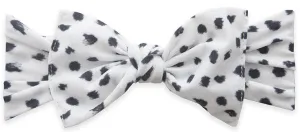 Baby Bling Dalmatian Printed Knot Headband