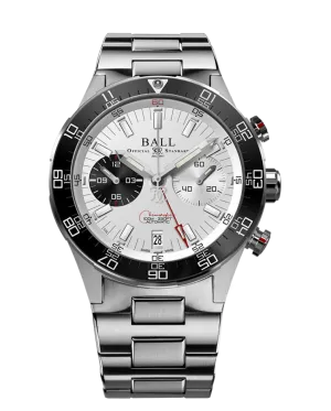 Ball Roadmaster Rescue Chronograph - DC3180C-S1CJ-BK - Silver