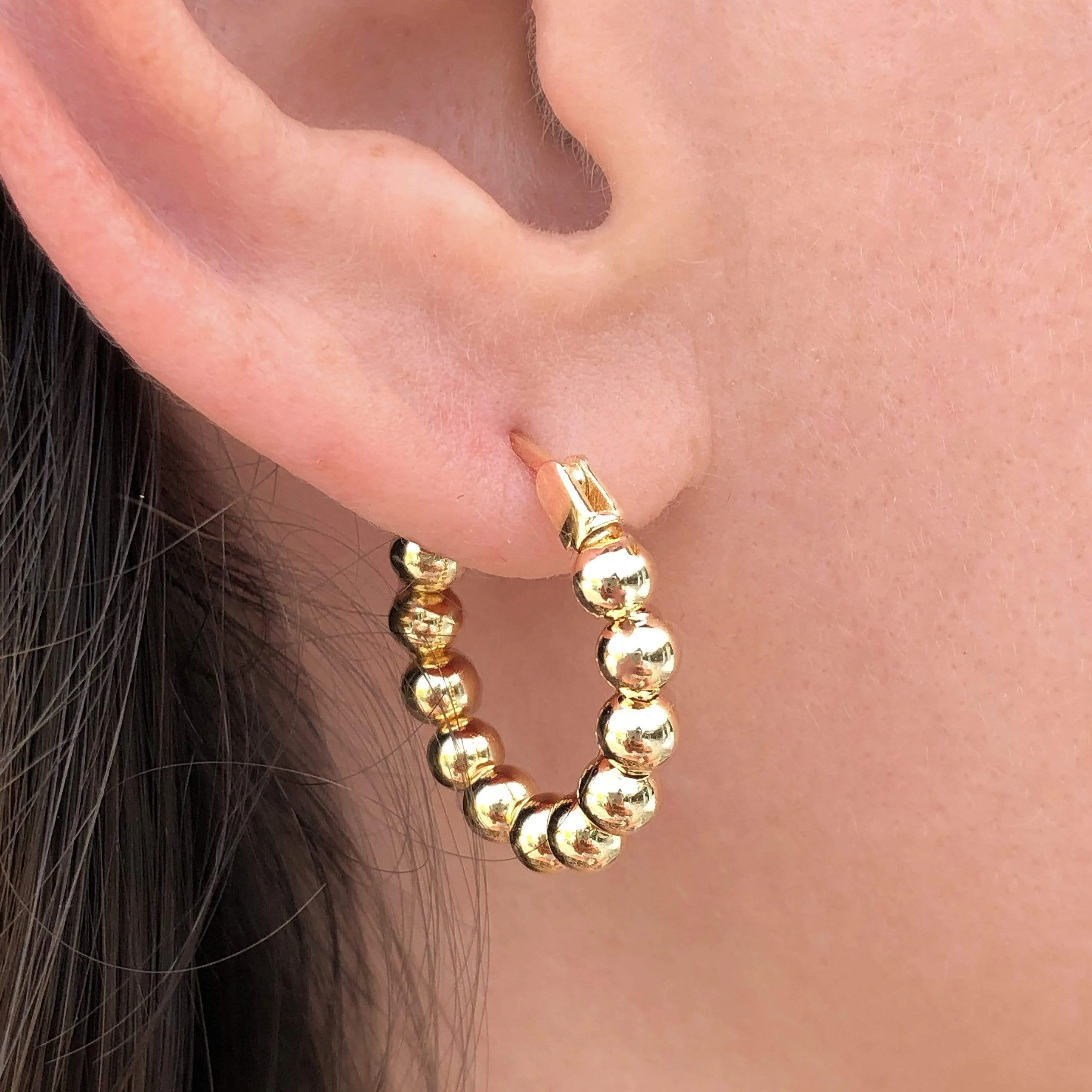 Baller | Small Hoop Earrings