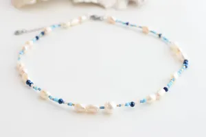 Beach Beads Barnstable Harbor Pearl Anklet