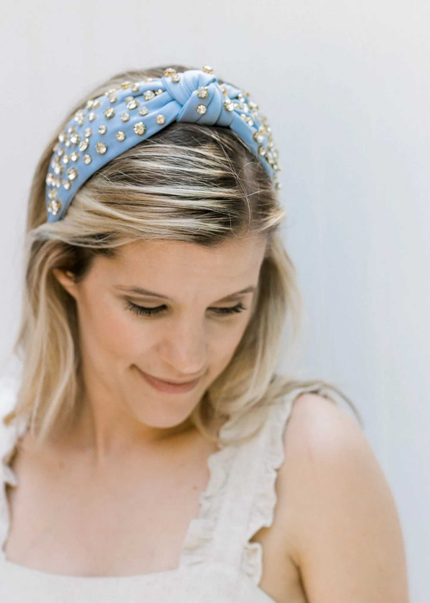 Bejeweled Headband - Blue