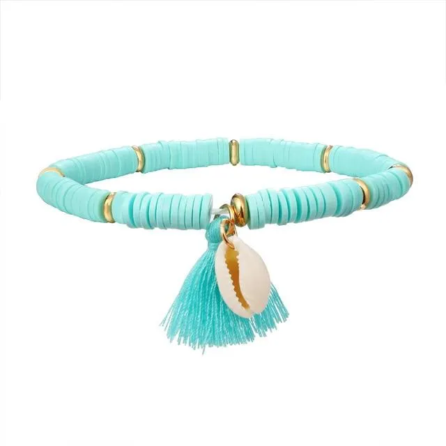 Bohemian Multicolor Tassel Anklet For Women Jewelry Anklet Chain