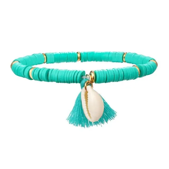 Bohemian Multicolor Tassel Anklet For Women Jewelry Anklet Chain