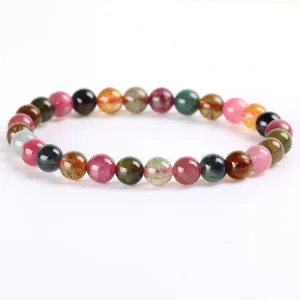 Bracelets-Rainbow Candy Color Brazilian Tourmaline