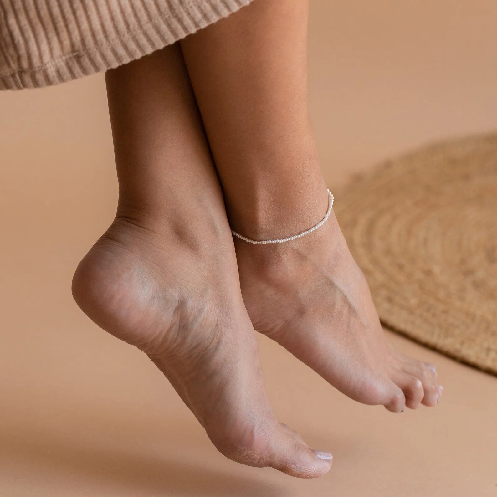 Brinley Pearl Anklet