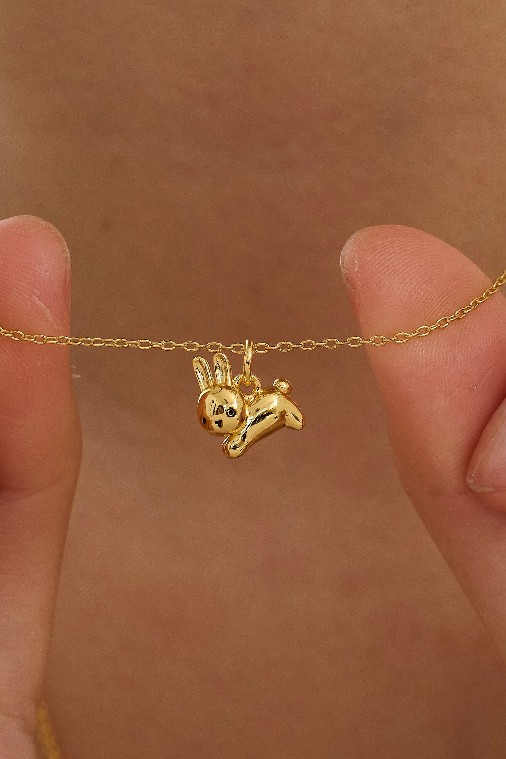 Bunny Pendant Necklace