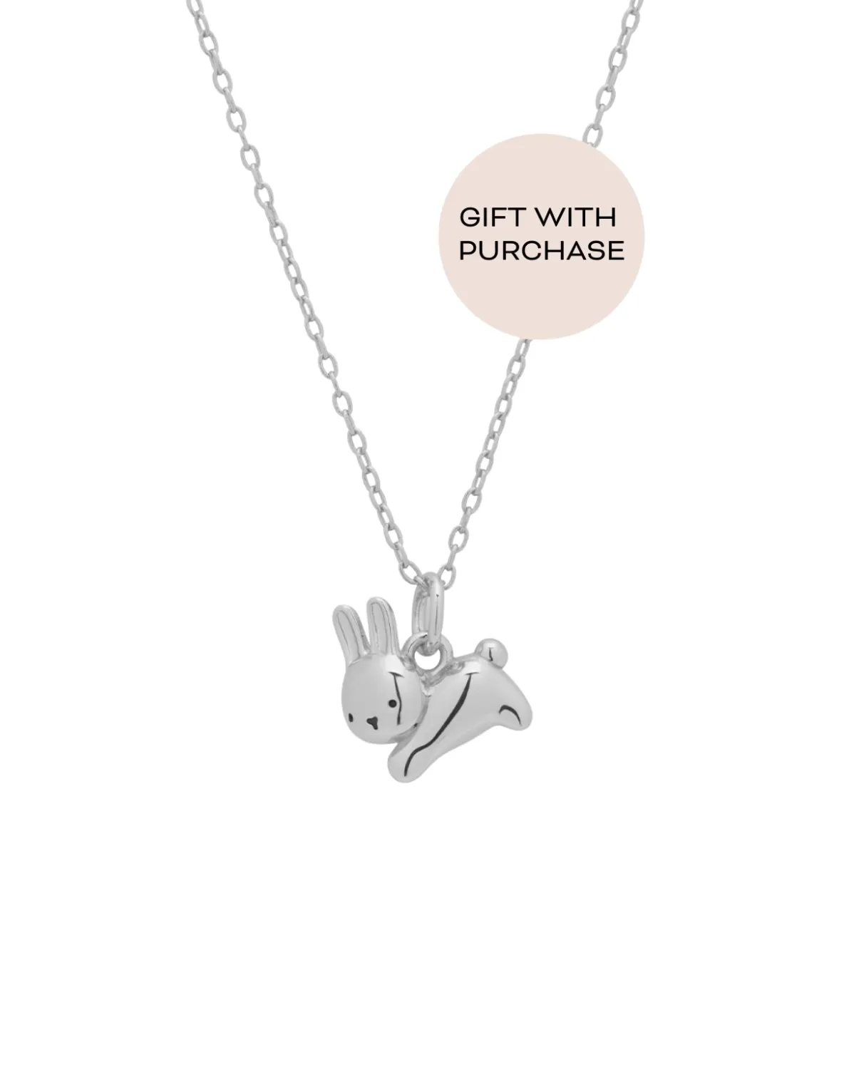 Bunny Pendant Necklace