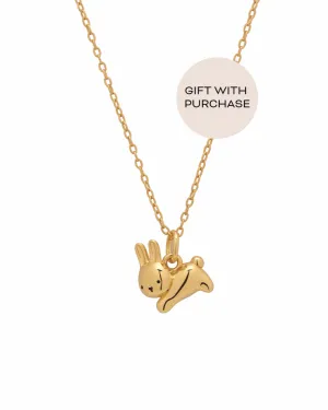 Bunny Pendant Necklace