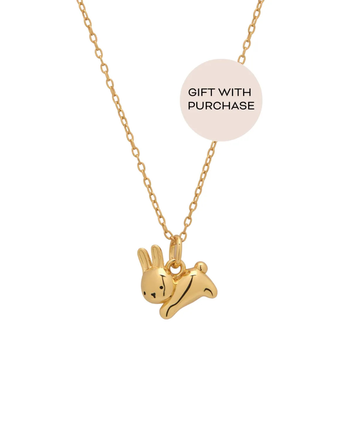 Bunny Pendant Necklace