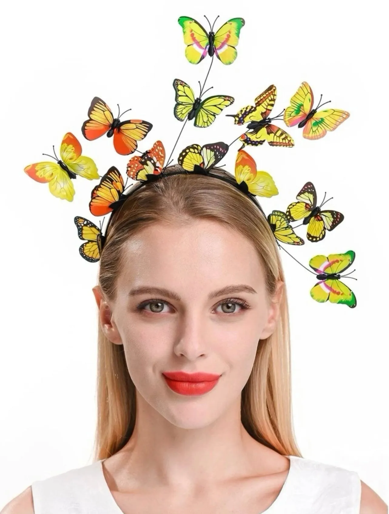 Butterdly Headband - Handmade Headpiece, Butterfly Headpiece, Butterfly Costume