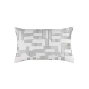 Capri Aquamarine Large Rectangle Pillow by Lili Alessandra