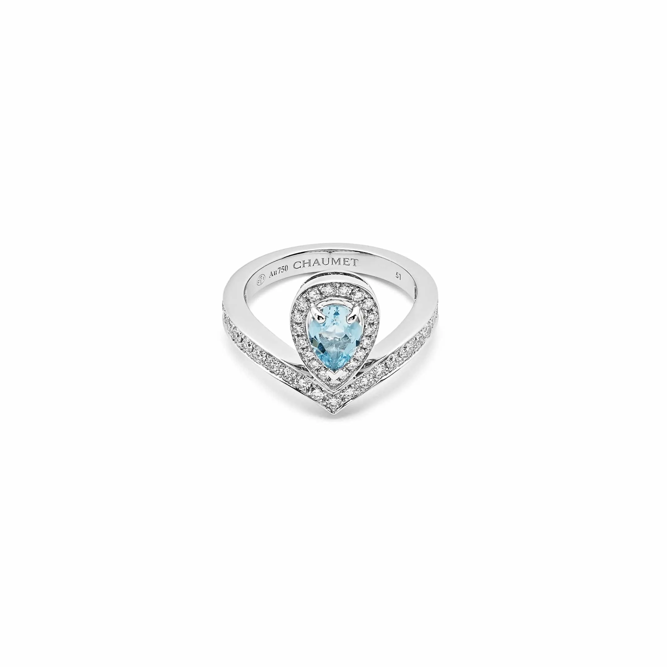 Chaumet 'Joséphine Aigrette' Aquamarine Ring 083297