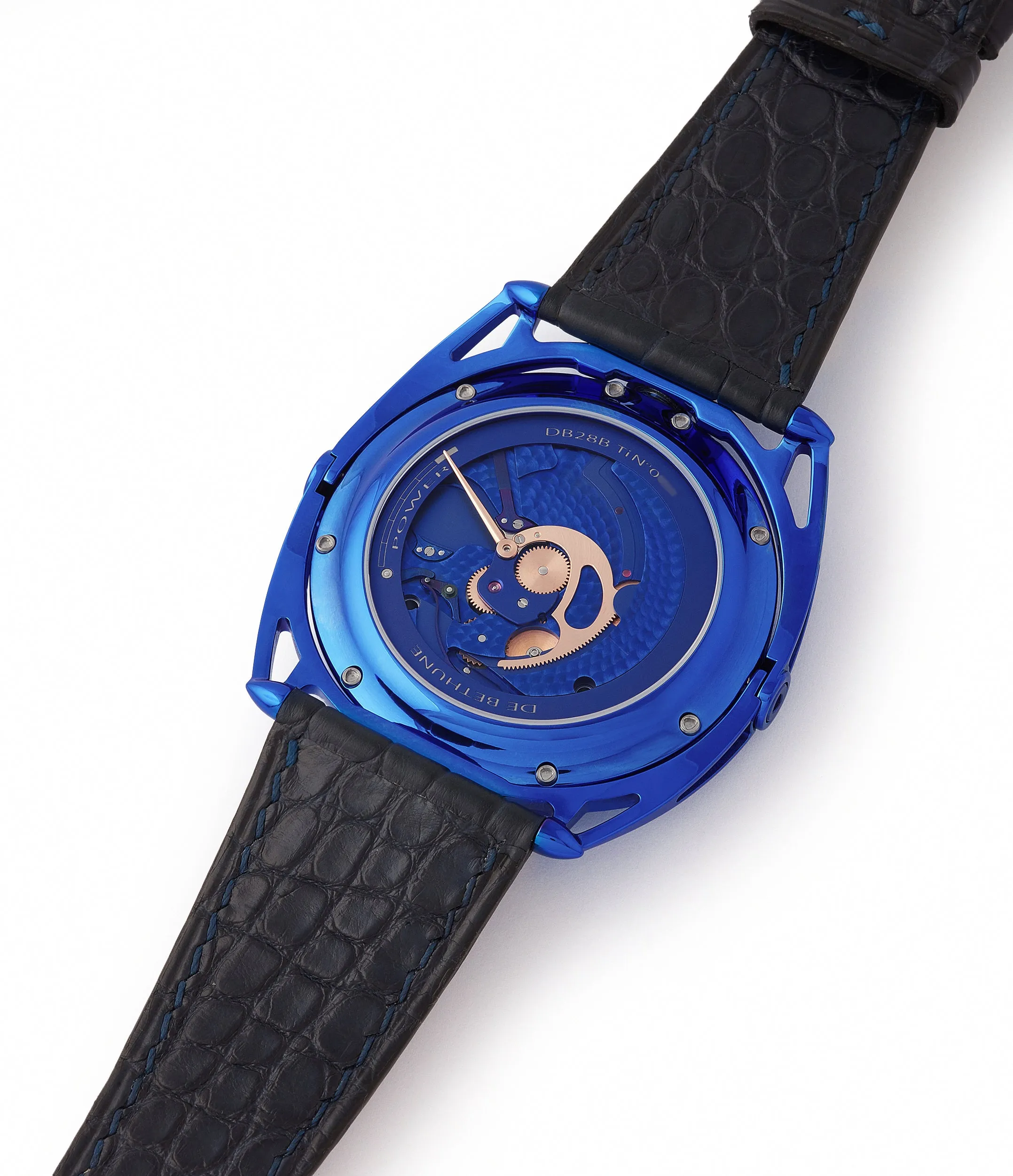 DB28 Kind of Blue | Blued Titanium