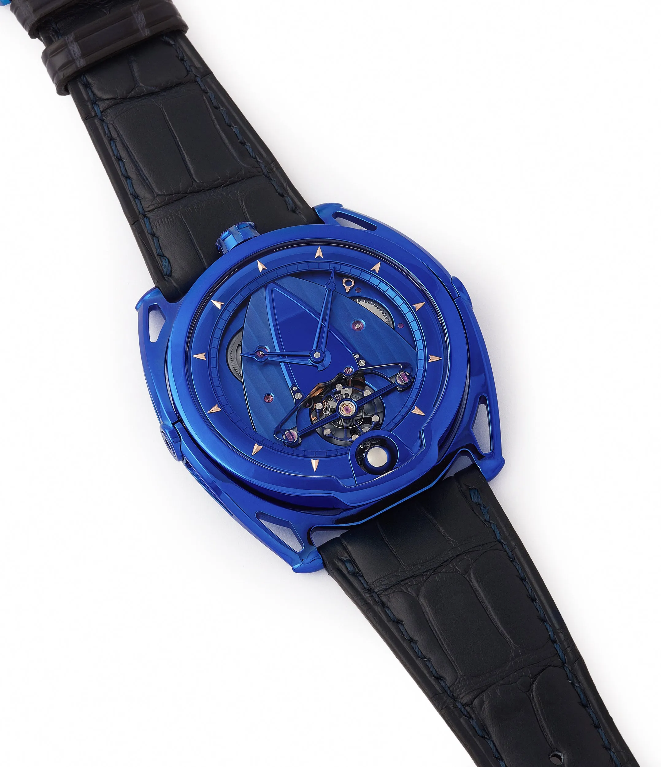 DB28 Kind of Blue | Blued Titanium