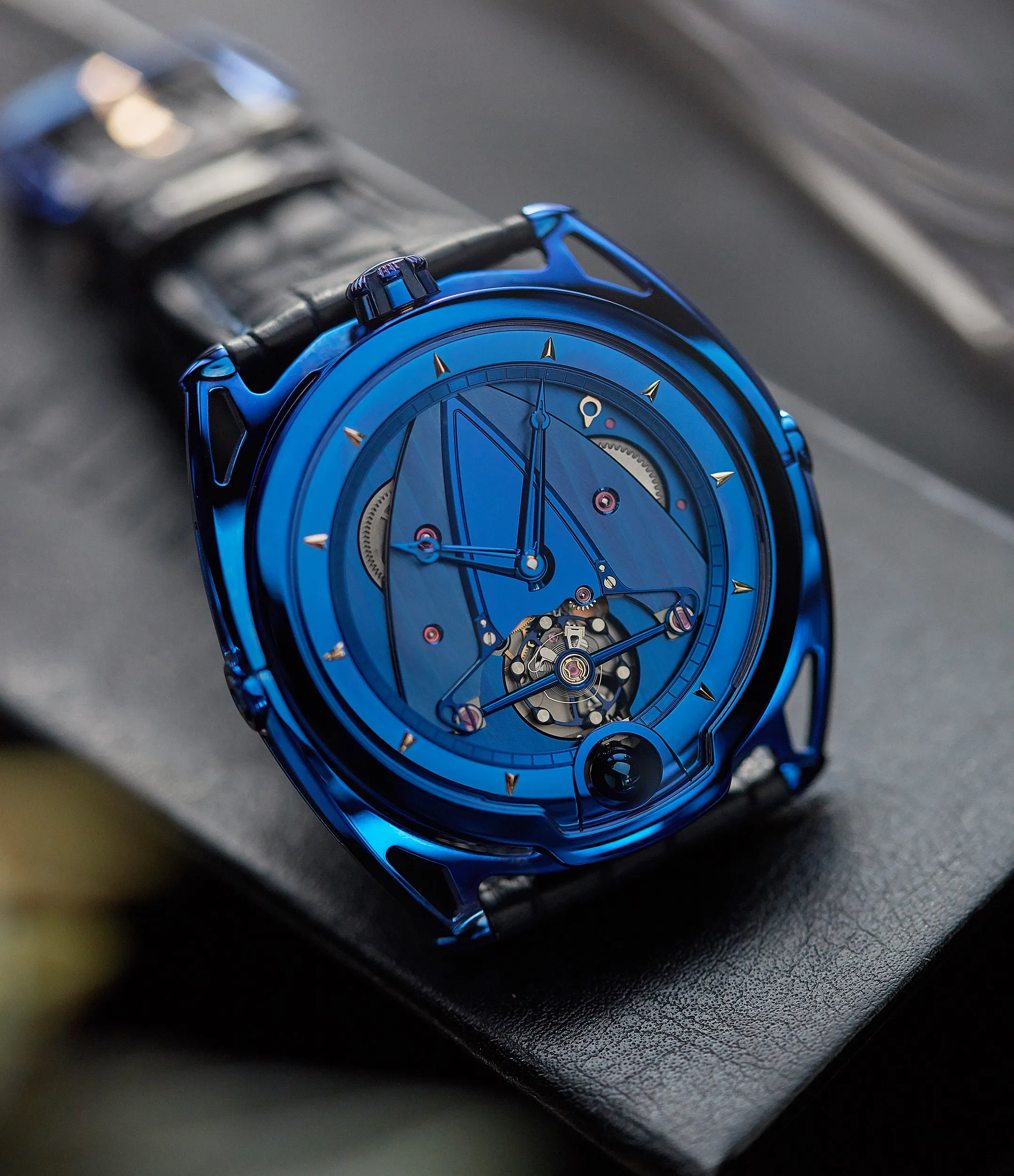 DB28 Kind of Blue | Blued Titanium