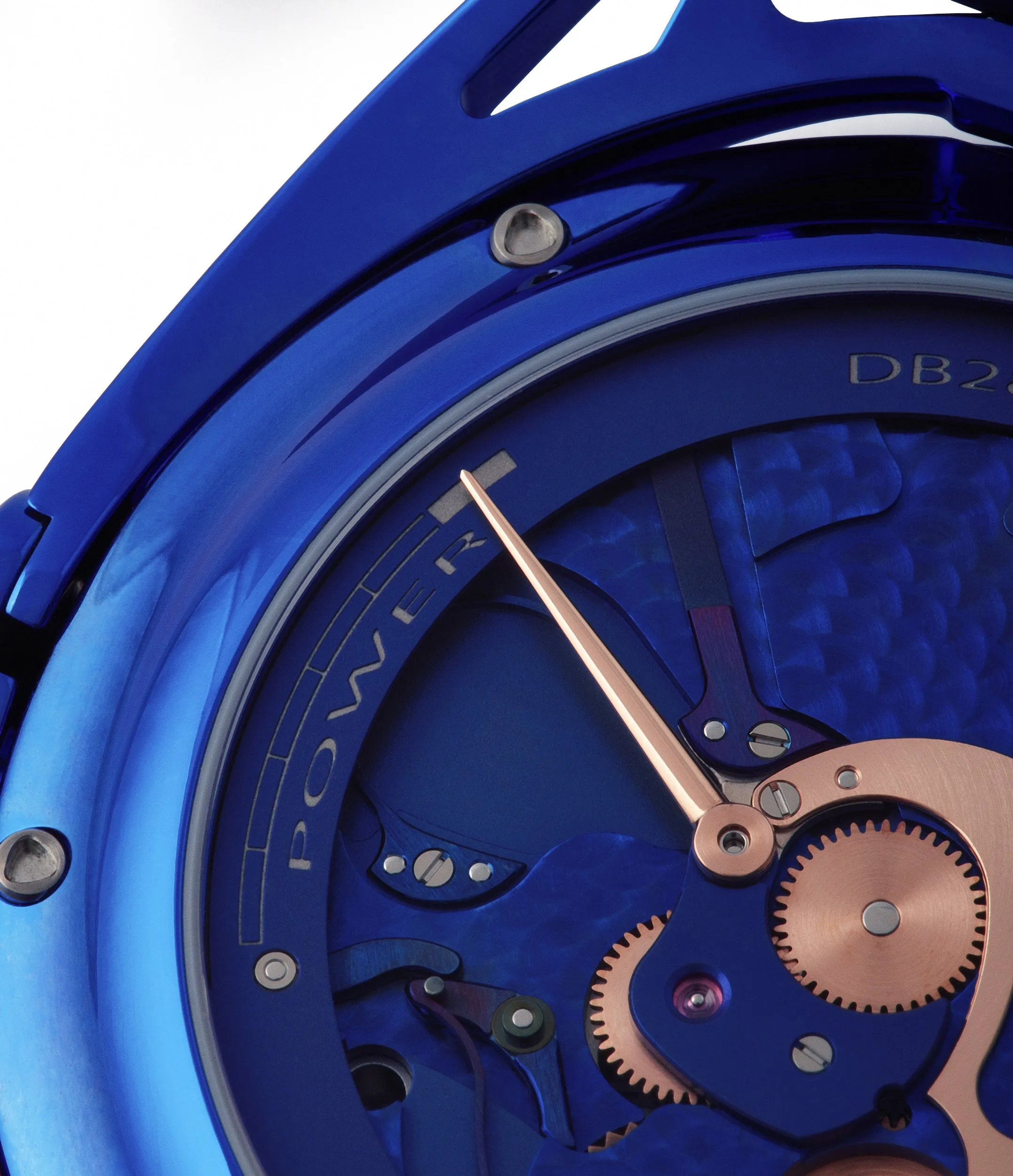 DB28 Kind of Blue | Blued Titanium