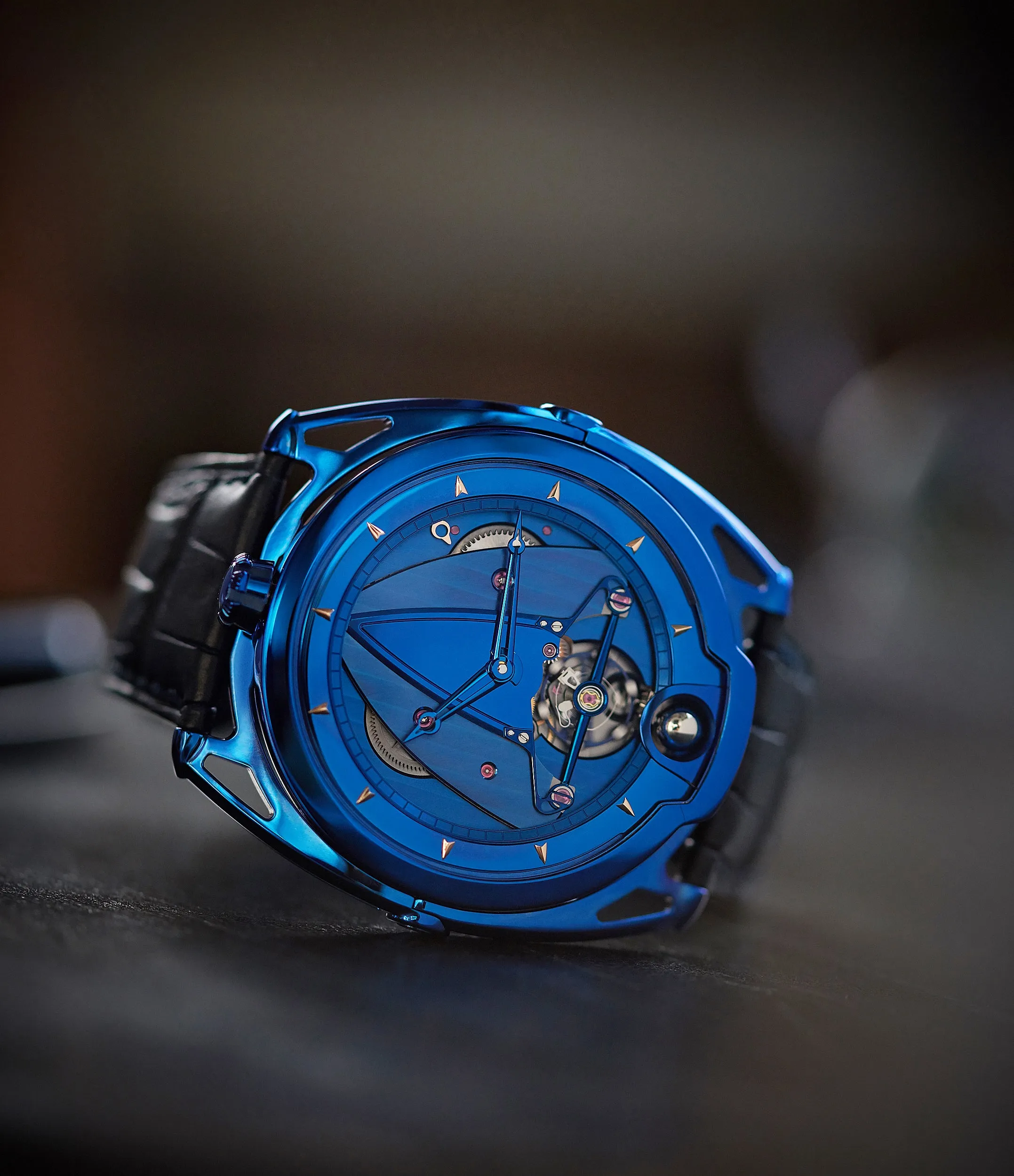 DB28 Kind of Blue | Blued Titanium