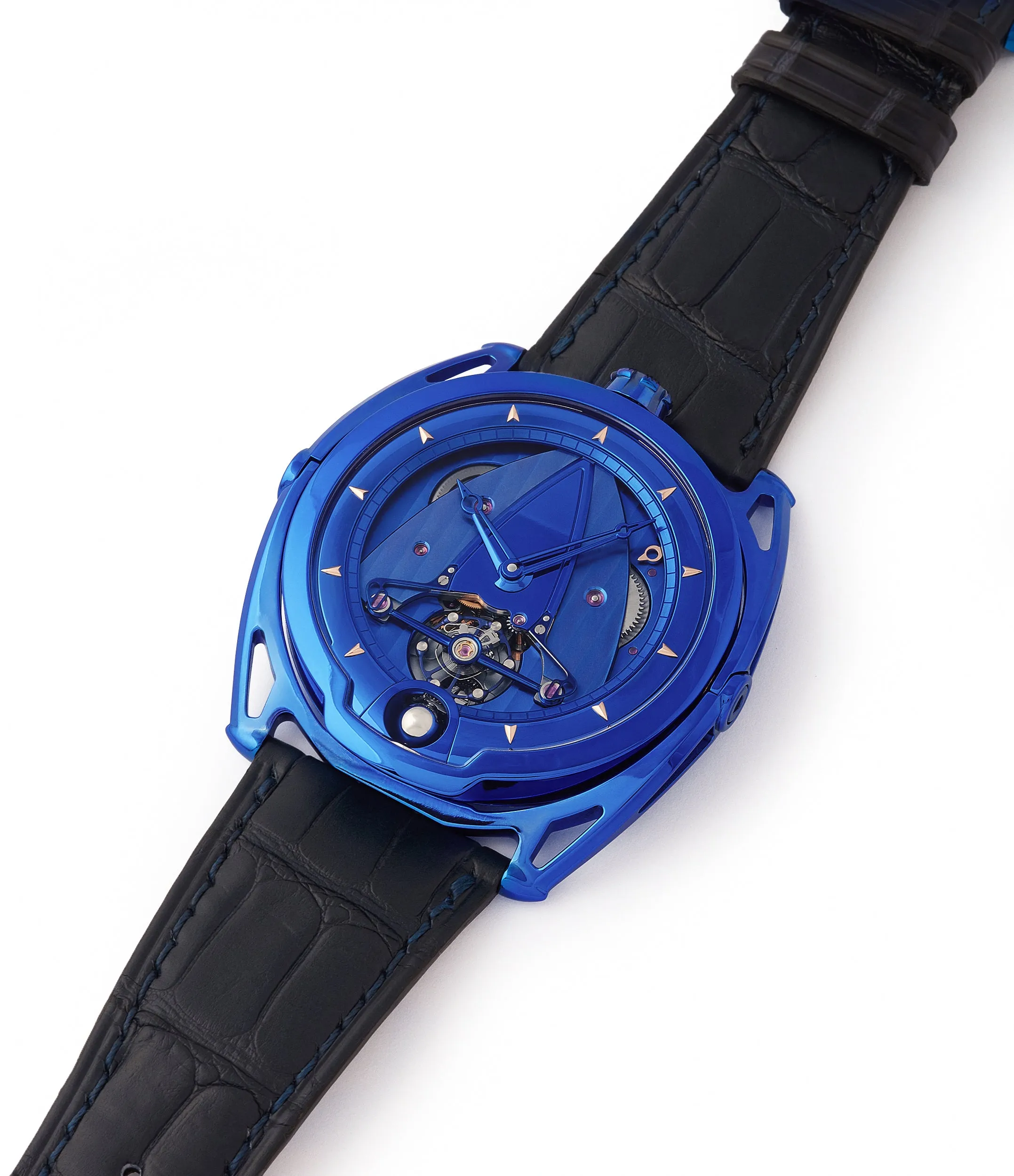 DB28 Kind of Blue | Blued Titanium