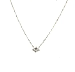 Diamond Shape Diamond Necklace