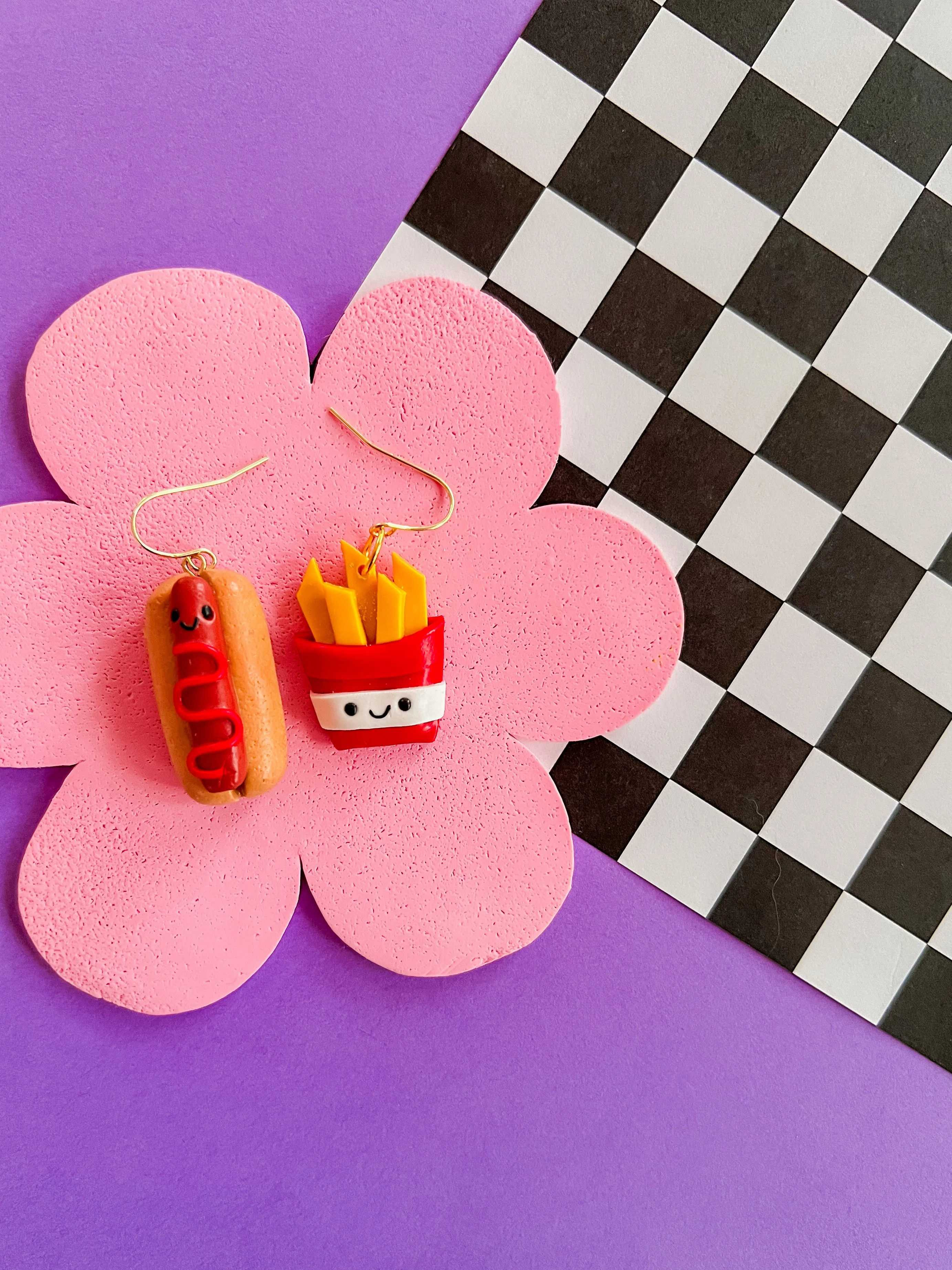 Fast Food | Polymer Clay Earrings