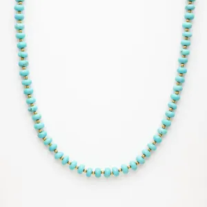 Firoza Jade Beaded Necklace