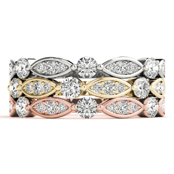 Gracie Women's Diamond Stacker Wedding Ring