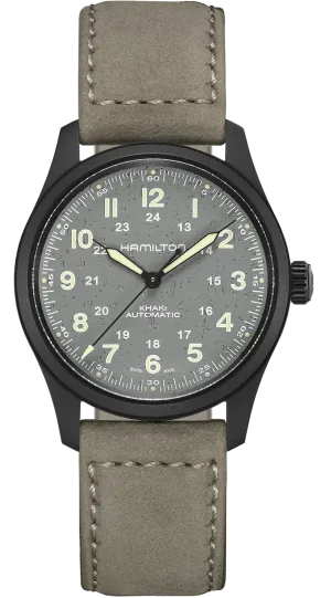 HAMILTON - Khaki Field Titanium Auto 38mm | H70215880