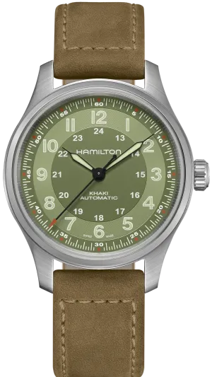 HAMILTON - Khaki Field Titanium Auto 42mm | H70545560