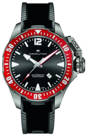 HAMILTON - Khaki Navy Frogman Titanium Auto | H77805335