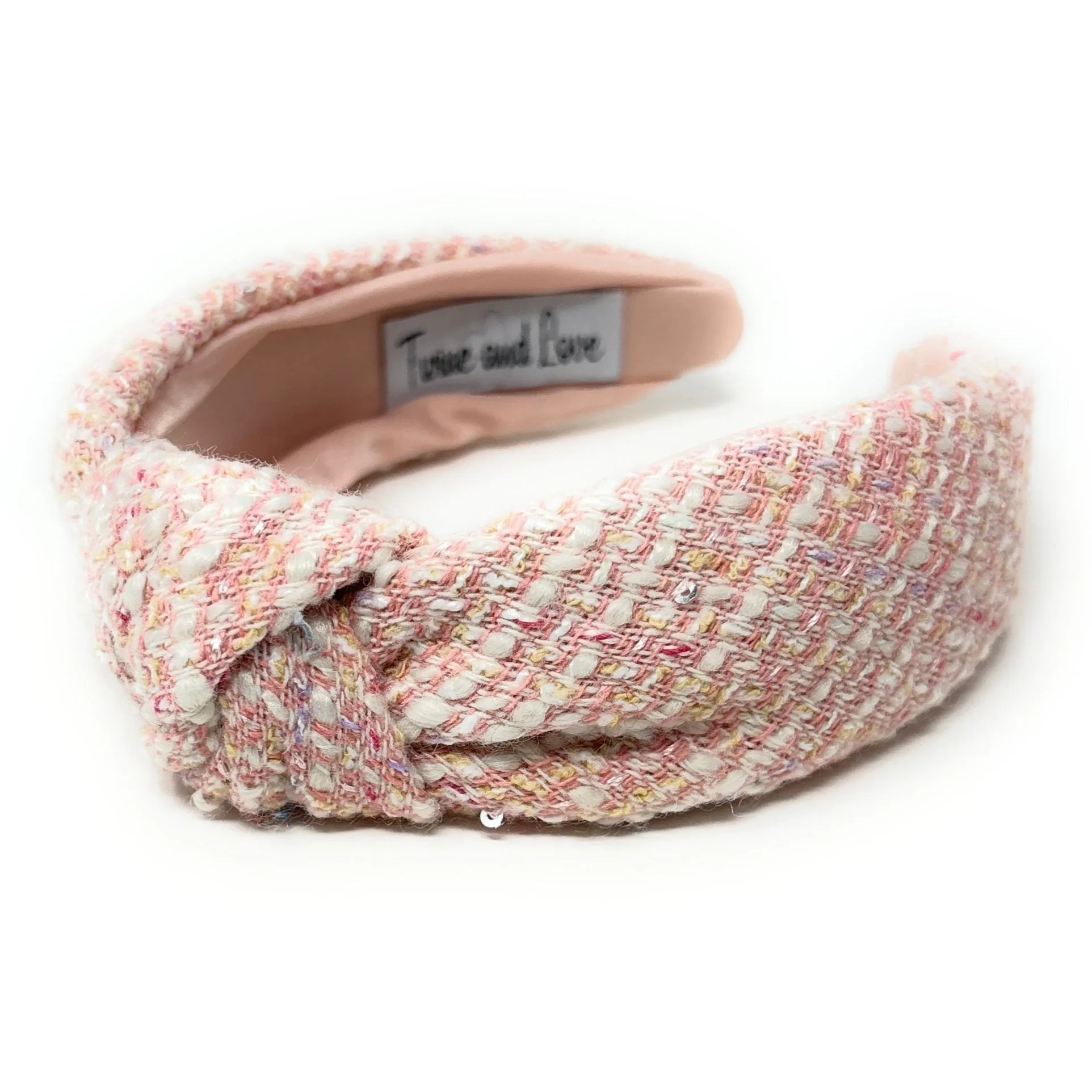 Hazel Tweed Knot Headband