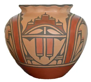 HOLD - Native American: Zia Pueblo Pot : Olla: Ruby Panana: rp 32