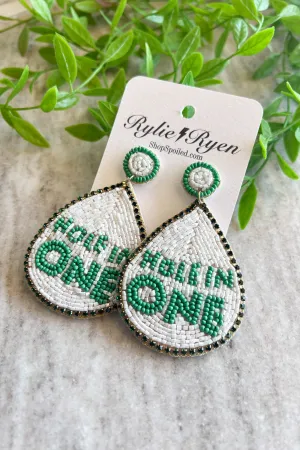 Hole in One Earrings