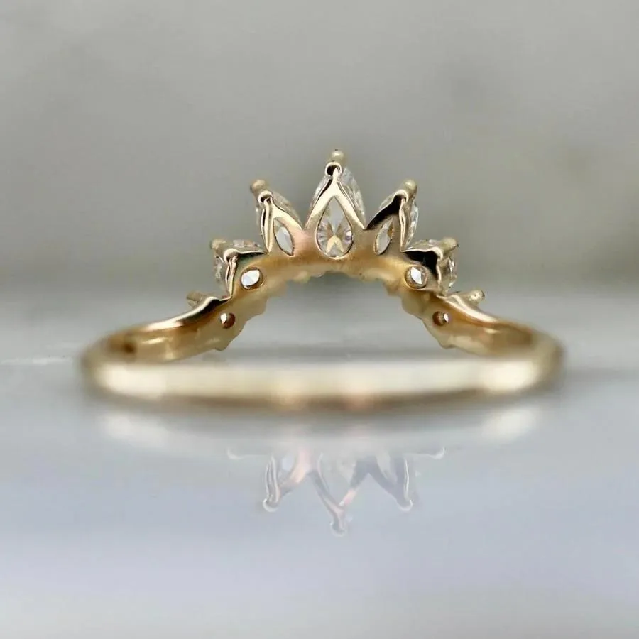 Jazz Hands Curved Diamond Tiara Band