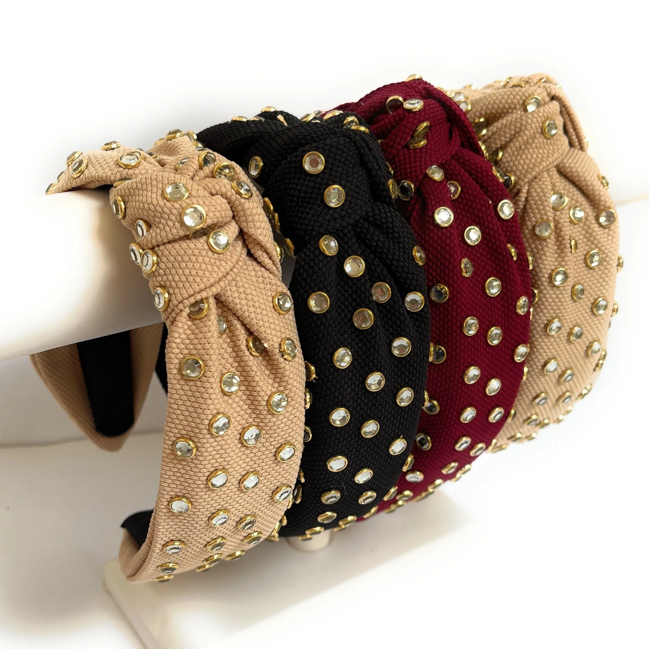 Karla Knot Jeweled Headband