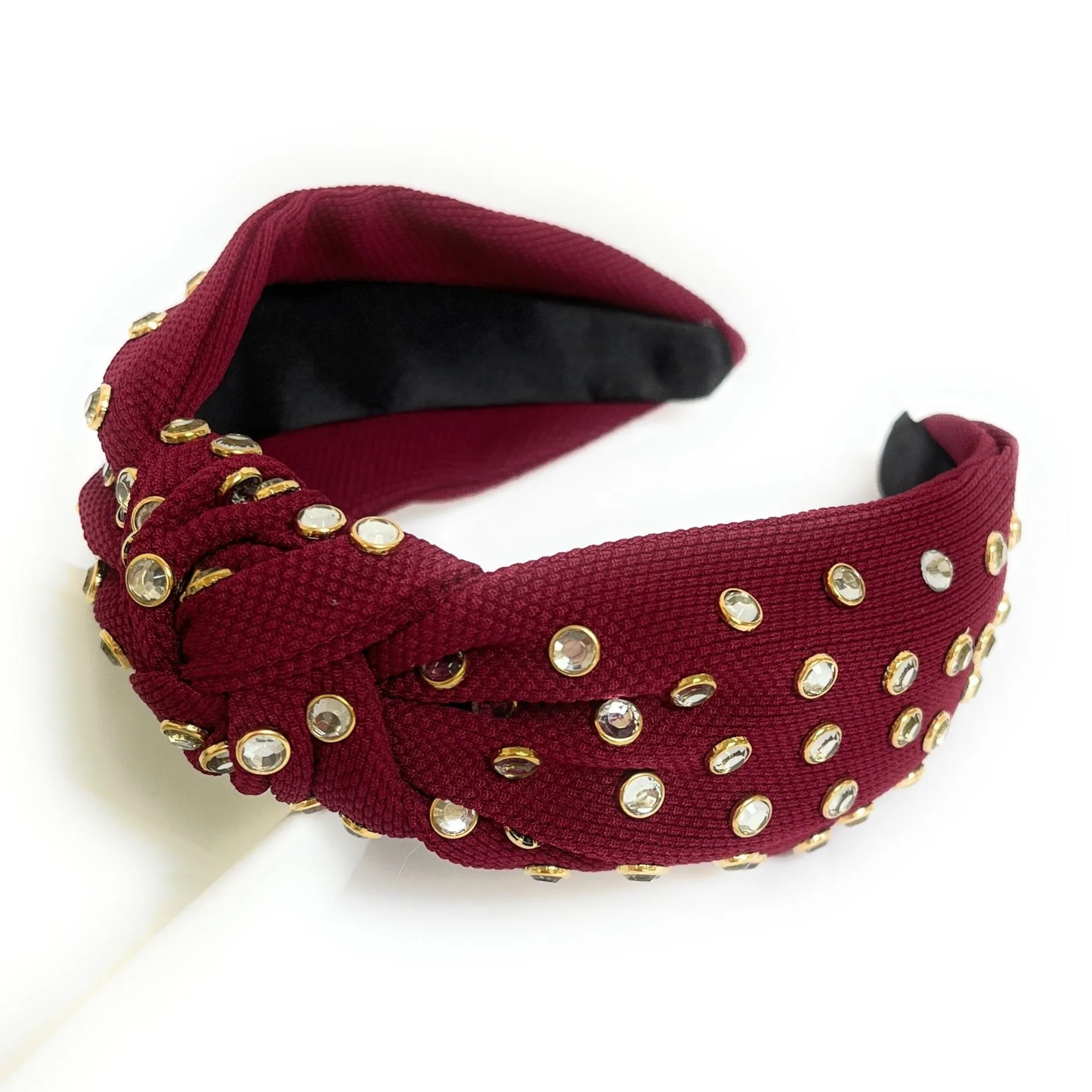 Karla Knot Jeweled Headband