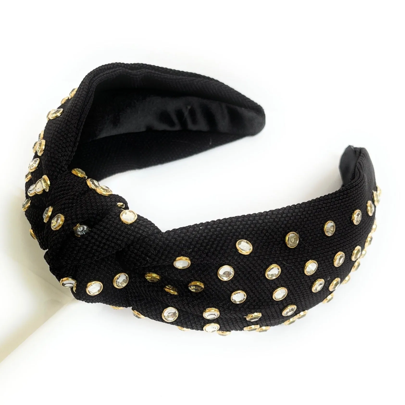 Karla Knot Jeweled Headband