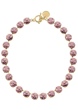 Light Amethyst Rivoli Necklace